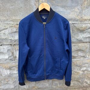 FRED PERRY Full Zip Track Jacket Medium Blue